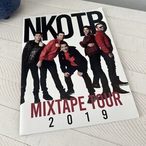 KOTB‎ Mixtape Tour Book - Concert Tour Memorabilia- New kids On The Block 2019